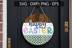 12 Easter Laser Cut SVG Bundle, Easter Round Sign SVG Product Image 4