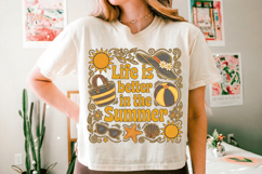 Life is better in the summer PNG sublimation |Beach &amp; Summer Product Image 4