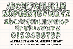 St patrick alphabet png clipart, st patrick letters doodle Product Image 4