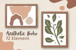 Aesthetic Abstract Boho 72 Element Vector SVG Product Image 4