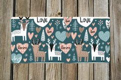 Valentine deer | 4 scandi Sublimation Mug designs Product Image 4