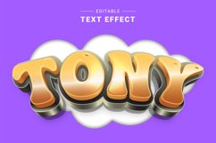 Editable Text Effect for Illustrator. Vector Graphic styles Product Image 1
