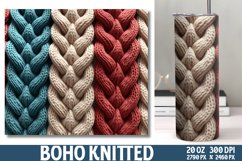 Boho Knitted Papers Tumbler Wrap Bundle Product Image 5