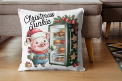 Santa Paws &amp; Sass Funny Christmas Animal PNG Pack Product Image 4