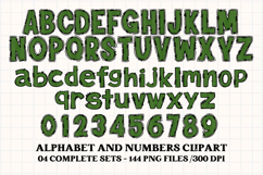 Zoo Animal Alphabet png clipart, animal print letters doodle Product Image 4