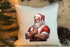 Handsome Santa Claus Clipart, Santa Claus Clipart Product Image 4