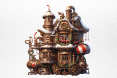 Steampunk Christmas Sublimation PNG Product Image 4