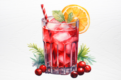 Christmas Winter Drink Sublimation PNG Product Image 4