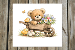 Easter animals | 4 Skinny tumbler Sublimation designs PL Product Image 4