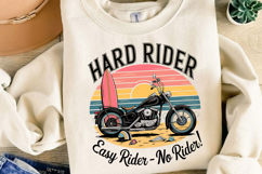 Hard Rider Easy Rider-No Rider ! Sublimation, Summer Png Product Image 4