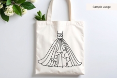 Wedding Dress SVG Product Image 4