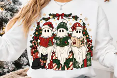 Funny Christmas PNG, Christmas Sublimation, Ghost PNG Product Image 4