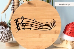 Hand Drawn Sheet Music Notes SVG Product Image 4