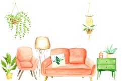 Bohemian Interior, Watercolor Home Decor Set Product Image 4