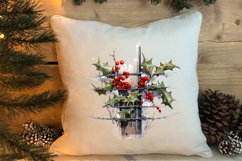 Western Christmas Cowboy Clipart Sublimation, Christmas PNG Product Image 4