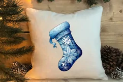 Cozy Christmas Knitting Clipart, Christmas PNG Product Image 4