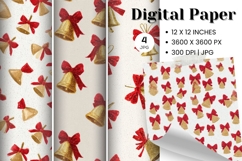 Bell Background Bell Digital Paper Pattern Wallpaper_1 Product Image 1