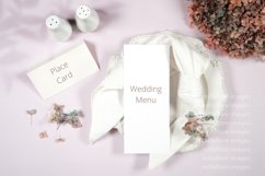 Lilac Wedding Stationery Suite Mockup. Styled Stock Photo. Product Image 3
