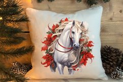 Christmas Horses Clipart, Christmas Horses Clipart Product Image 4