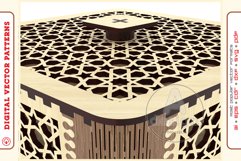 Box Organizer v2 - laser cut file - Glowforge ready SVG Product Image 4