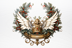 Vintage Christmas Cinema Clipart PNG Product Image 4