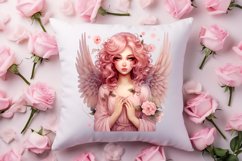 Vintage Valentines Day Flowers Clipart Product Image 4