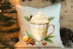 Christmas Drink Clipart Sublimation, Christmas PNG Product Image 4