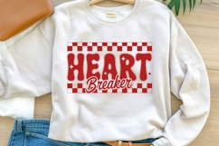 Heart Breaker PNG | Retro Valentine’s Day Sublimation Design Product Image 1
