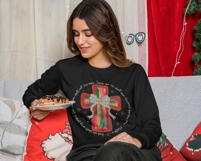Trendy Christmas Christian PNG | Preppy Christmas Jesus Png Product Image 2