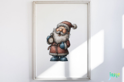 Whimsical Blue Christmas Clipart Product Image 2