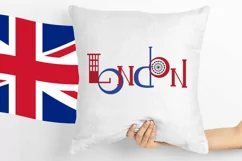 Sublimation London, London SVG, The inscription London Product Image 3