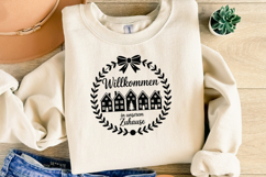 Willkommen in Unserem Zuhause Svg | Christmas | Shirt Svg Product Image 4