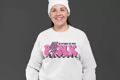 In October we wear Pink SVG, Breast cancer SVG, Pink SVG Product Image 5