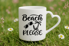 Beach Please SVG Design, Summer &amp; Beach SVG Design Product Image 4