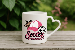 Soccer Mom PNG Sublimation | Soccer PNG Design Product Image 4
