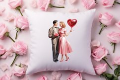 Valentines Day Couple Clipart, Valentines Clipart Product Image 4