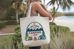 Camping Crew Png, Outdoor Adventure Crew PNG Sublimation Product Image 4
