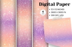 Purple glitter Background Wallpaper Sparkles Digital Paper49 Product Image 1