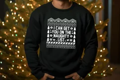 I can get you on the naughty list SVG, Christmas SVG Product Image 4