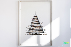 Whimsical Christmas Cabin Clipart Product Image 5