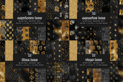 Gold and Black Zodiac Pattern Bundle Product Image 4