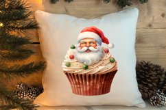 Christmas Cupcake Collection, Christmas Cupcake Clipart Product Image 4