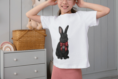 Glossy Gothic Christmas Animals Clipart Bundle Product Image 4