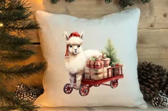 Christmas Farm Animals Clipart, Christmas PNG Product Image 4