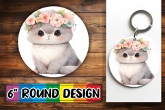 Adorable Cat Lover Sublimation PNG Product Image 1
