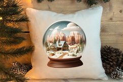 Western Christmas Watercolor Clipart Product Image 4