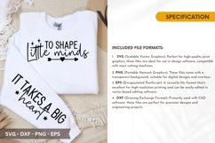Sleeve T-shirt Designs SVG Bundle,Positivity Sleeve SVG Product Image 3