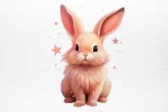 Chirstmas Bunnies Clipart PNG Product Image 4