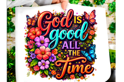 God is Good All the Time Christian PNG Product Image 1