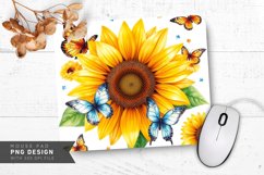 Golden Rustic Charm Mouse Pad PNG Design Product Image 1